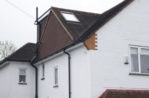 Loft conversion in Worthing with Velux on a Dormer conversion